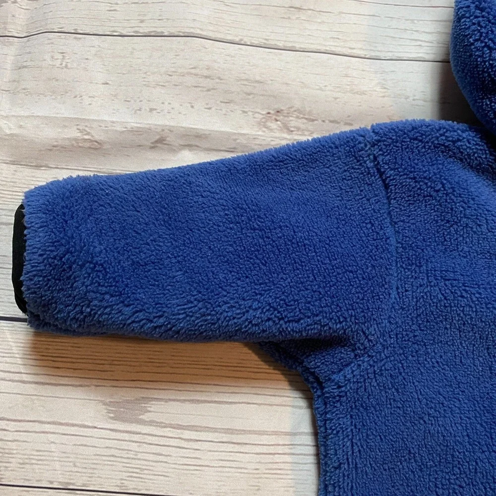 Vintage Molehill Mountain Baby Blue Snow Warm Hooded One‎ Piece Size 3-9 Months